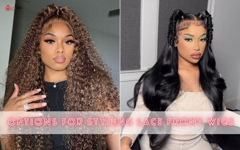 Options for Styling Lace Front Wigs