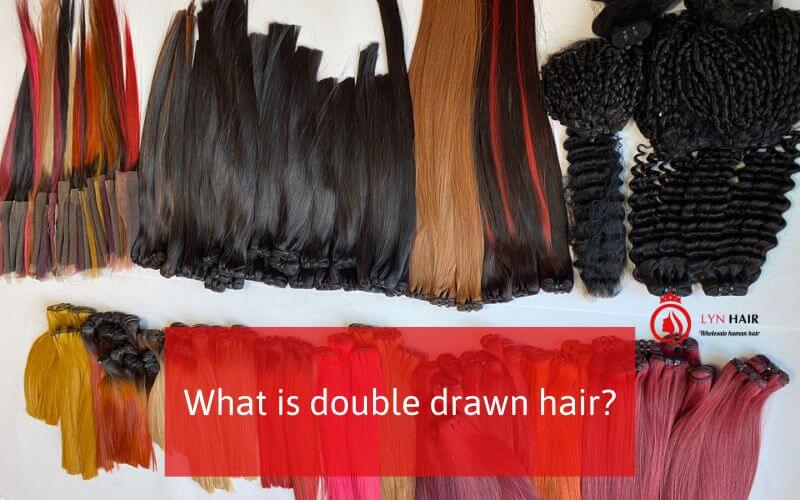 What is double drawn hair